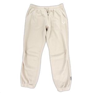 ASRV DSG-0497 Rainplus Lightweight Relaxed Sweatpants Ivory Cream Fleece Jogger